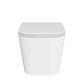 Унитаз подвесной Kerama Marazzi Cubo CU.wc.02 безободковый белый